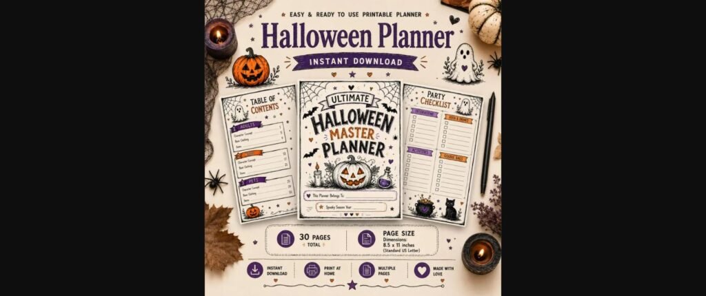 halloween planner featured